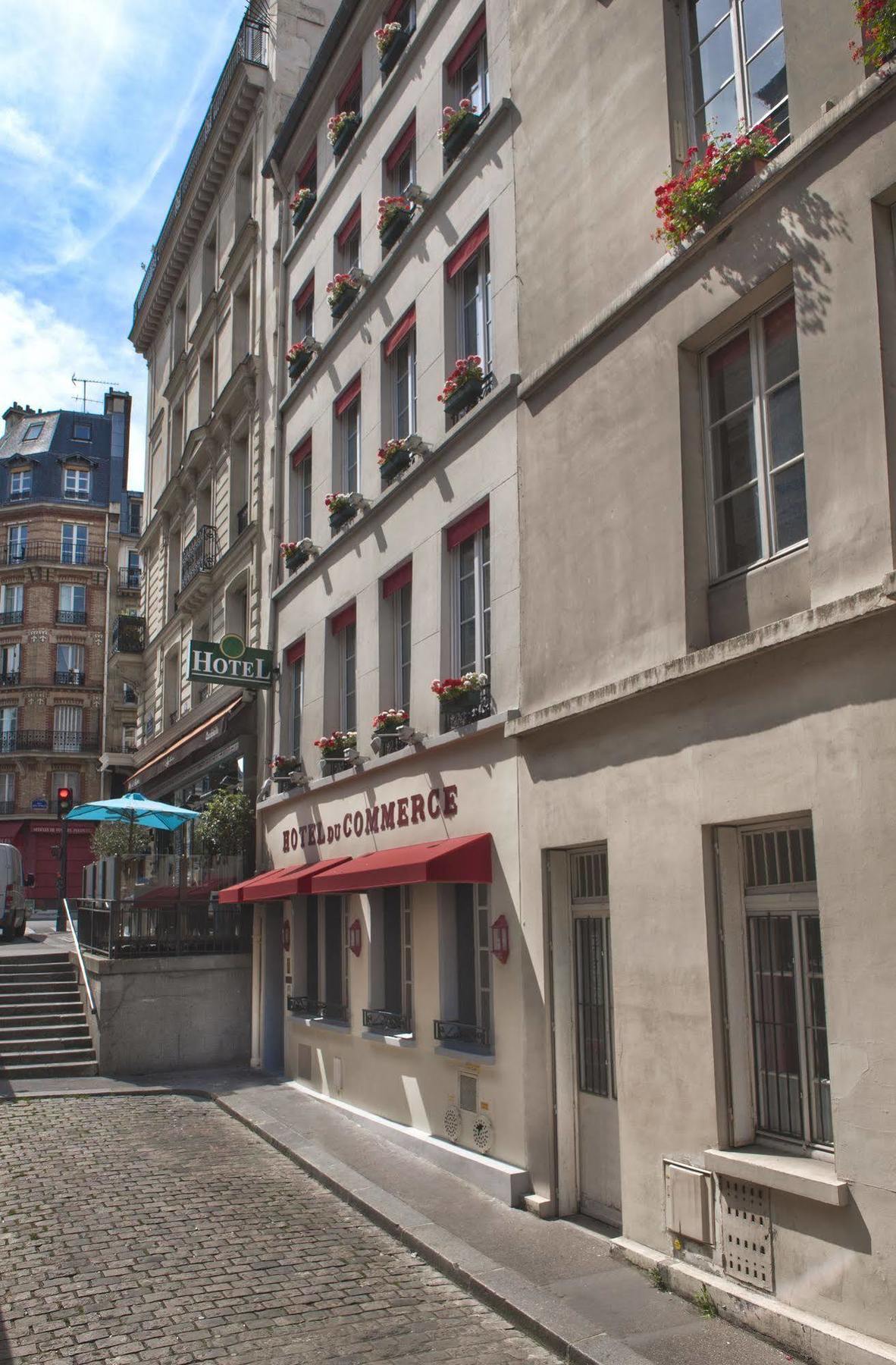 Hotel Du Commerce Paris Exterior photo
