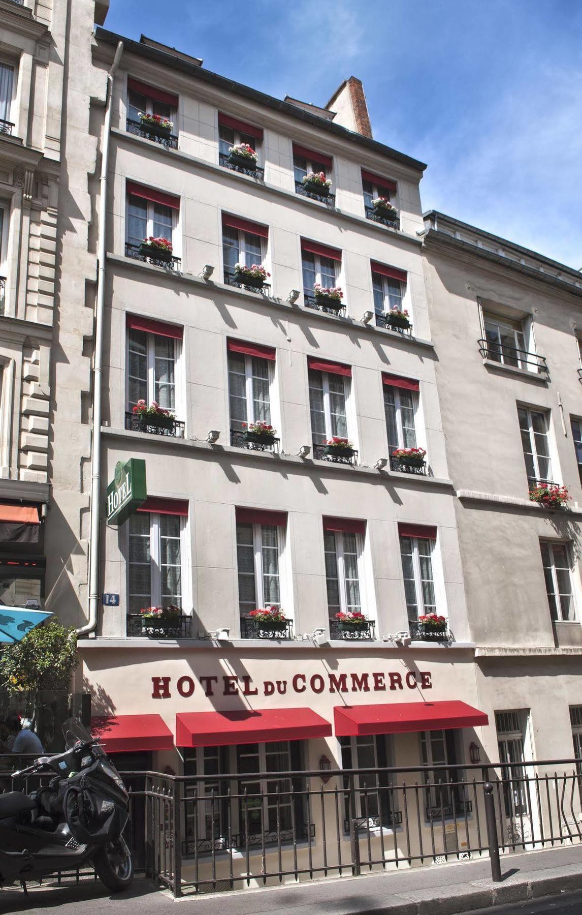Hotel Du Commerce Paris Exterior photo